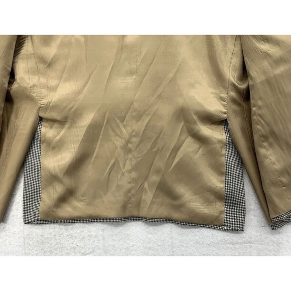 Marshall Fields Sports Blazer Men’s Size 48R Herringbone Gray Blk Wht Silk Blend - Picture 14 of 15